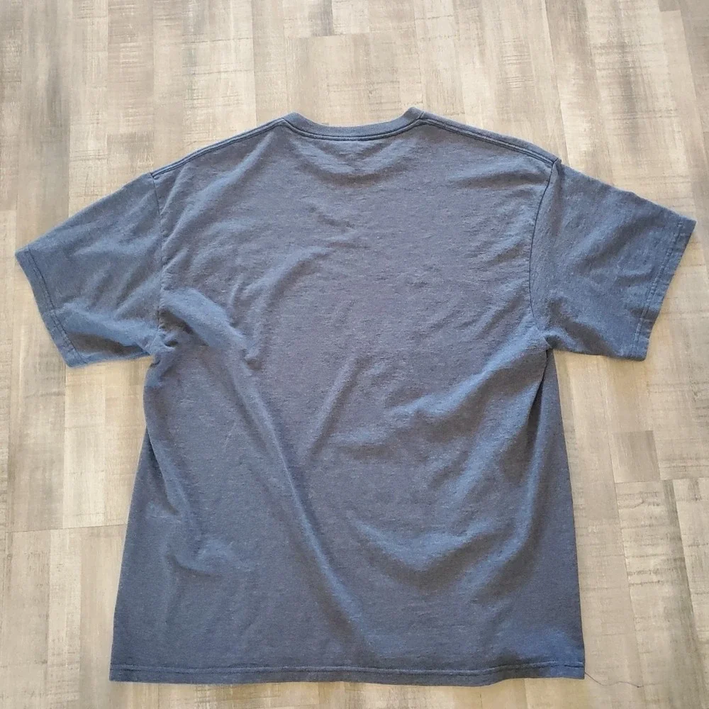 Vtg Graphic Video Game‎ Controller Tee Size XL Play Sports Gamer Tee Shirt Gray